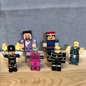 Roblox Toys Action Figure Lot Set of 6